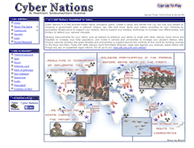 Tablet Screenshot of cybernations.net