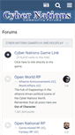 Mobile Screenshot of forums.cybernations.net